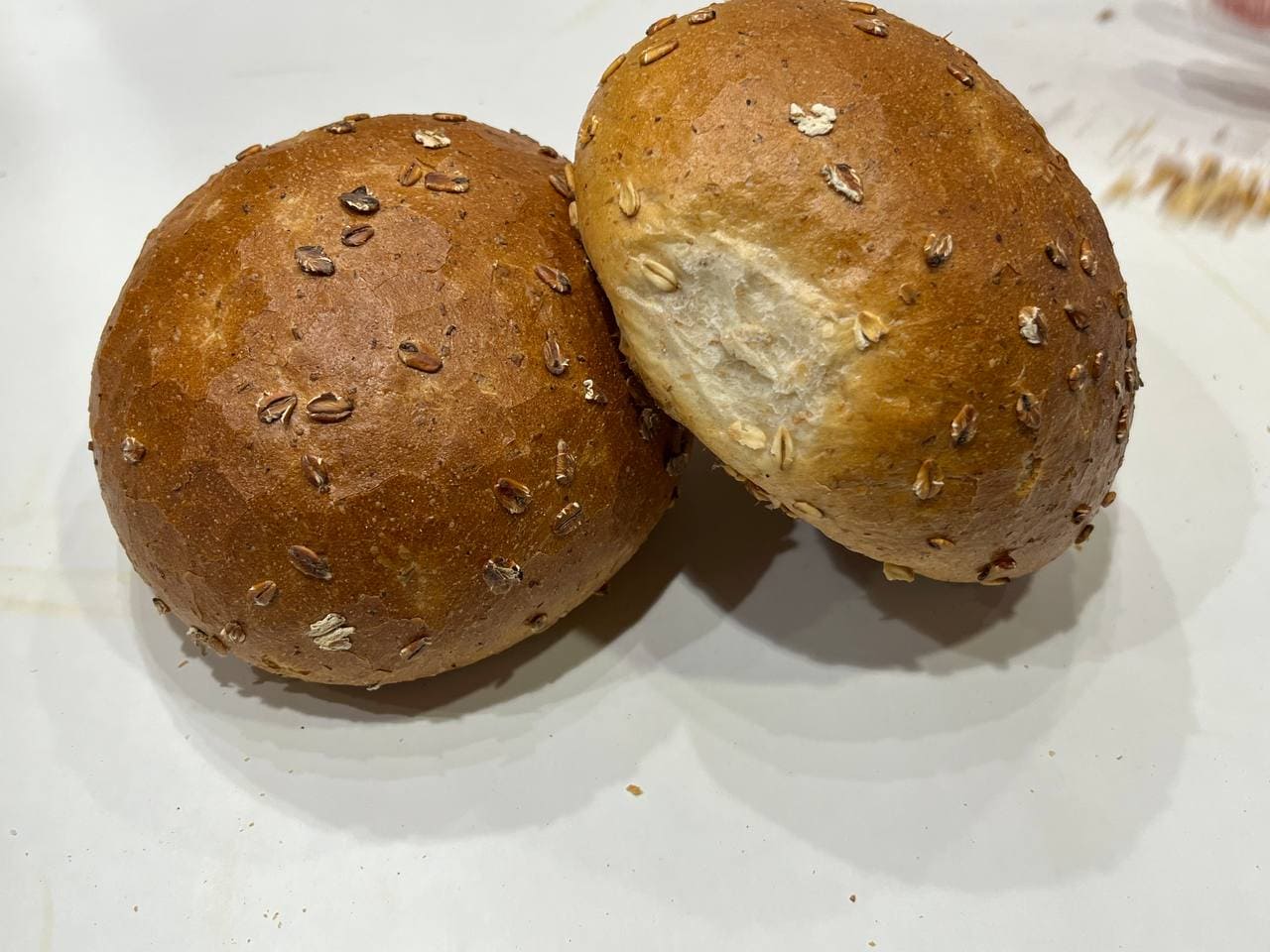 Oat Burger Bread